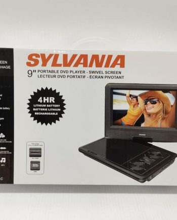 Sylvania - Lecteur DVD-CD portatif écran 9 pouces (SDVD9321)
