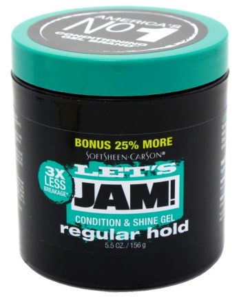 Lets jam - Condition & shine gel regular hold 156 g
