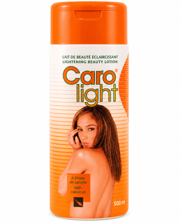 Caro Light lait de beauté à l’huile de carotte 500 ml soin corporel hydratant