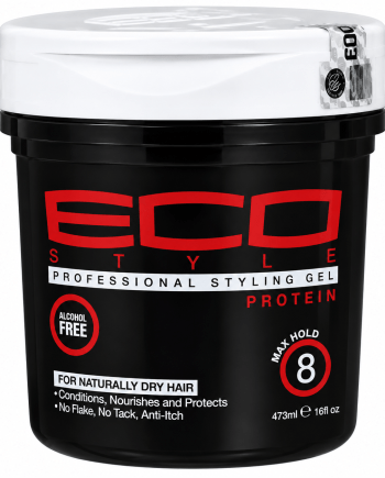 Eco - Protein styling gel 473 ml soin capillaire.