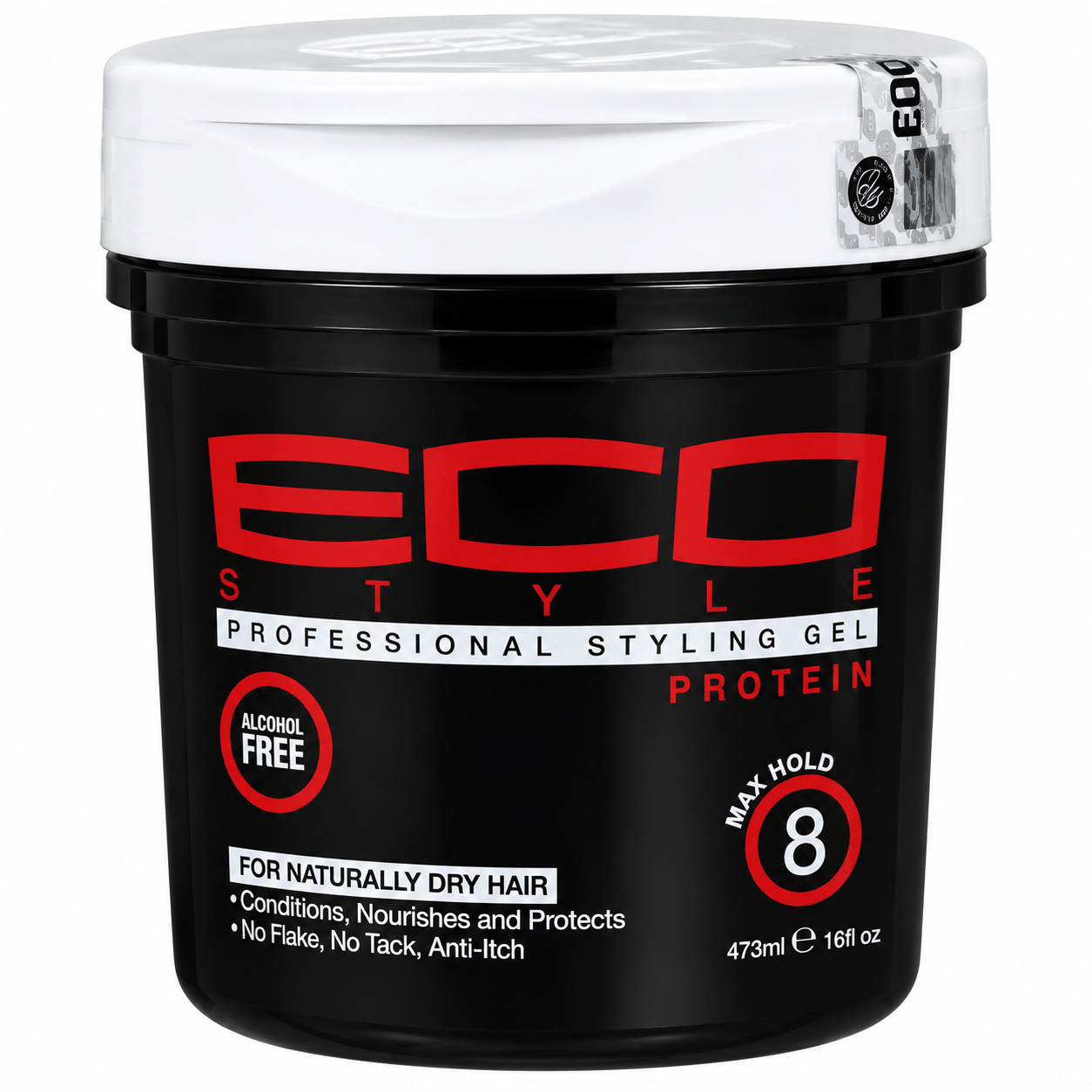 Eco - Protein styling gel 473 ml soin capillaire.