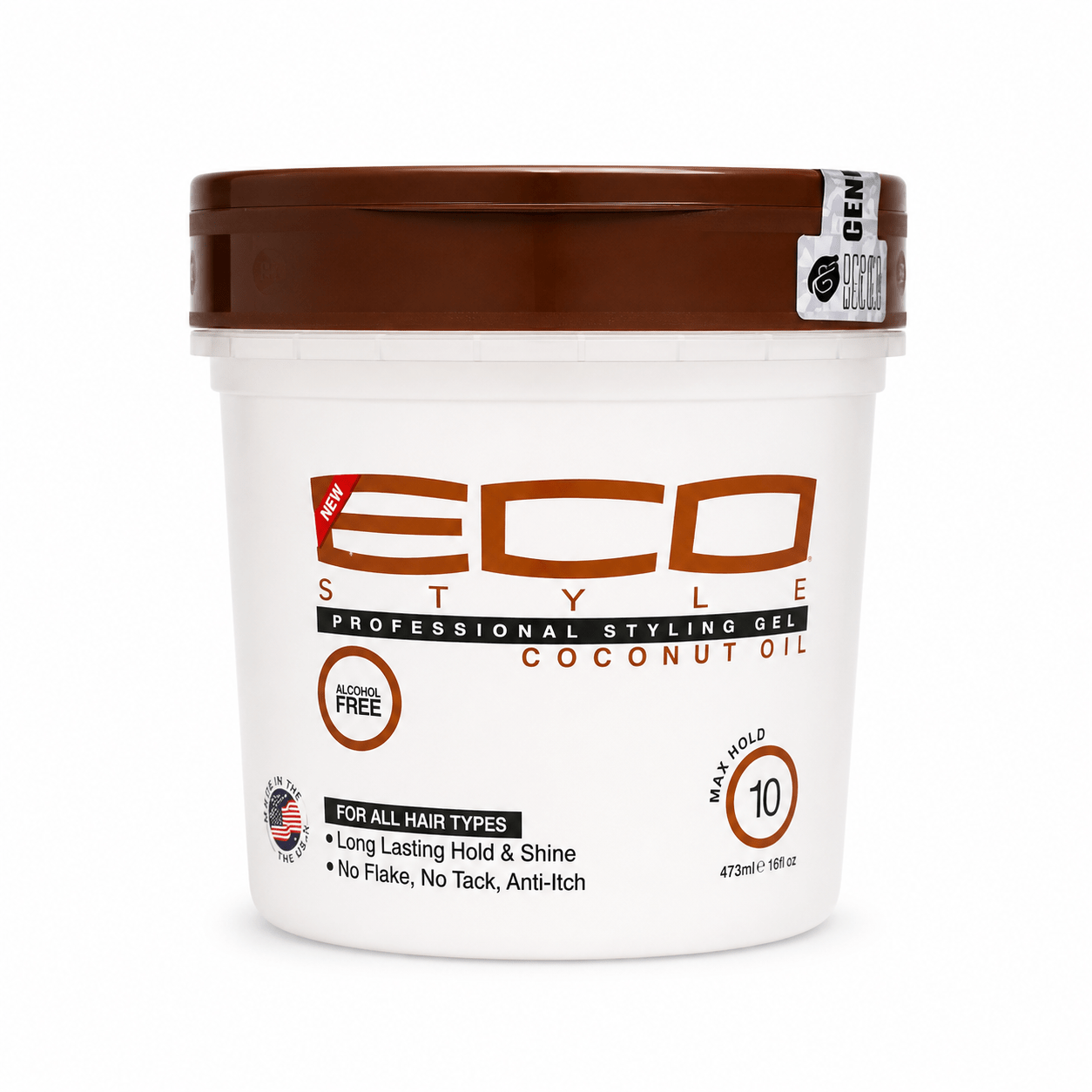 Eco - coconut oil professional styling gel 473 ml