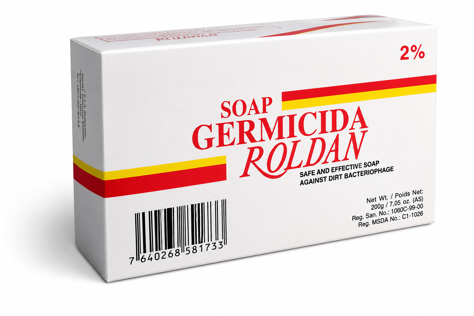 Germicida - 2% savon corporel 75 g