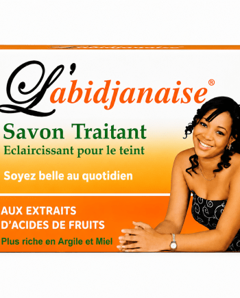 L'abidjanaise savon aux extraits d'acides de fruits, 180 g