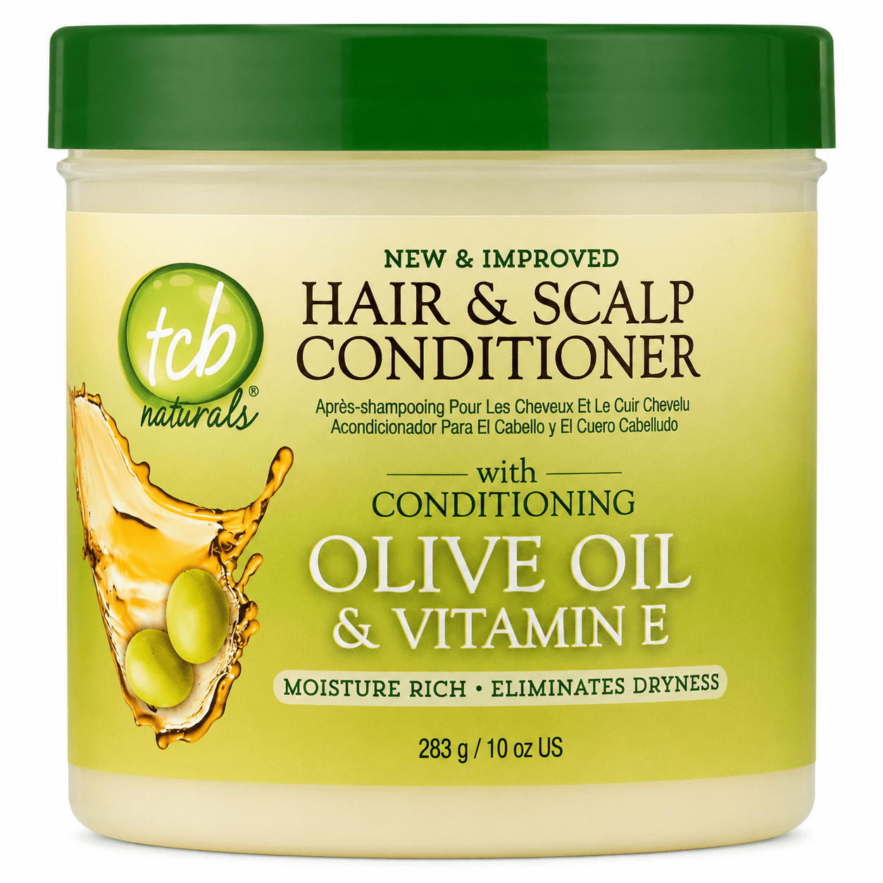 TCB Hair & Scalp Conditioner with Olive Oil & Vitamin E 283 g