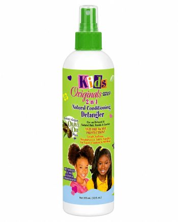 Africa’s Best Kids 2-n-1 Natural Conditioning Detangler 12 oz spray démêlant enfant