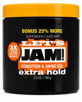 lets jam condition & shine gel extra hold 156 g