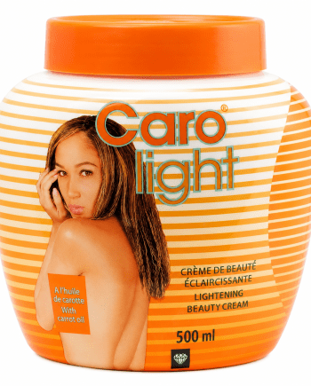 Caro Light crème de beauté à l’huile de carotte 500 ml soin corporel nourrissant