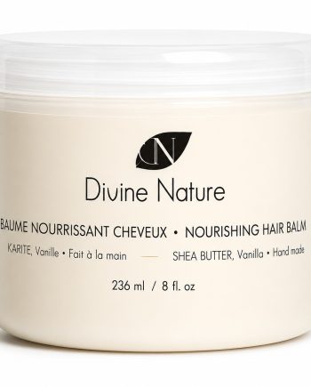Divine Nature Baume Nourrissant Cheveux Karité Vanille 8 oz
