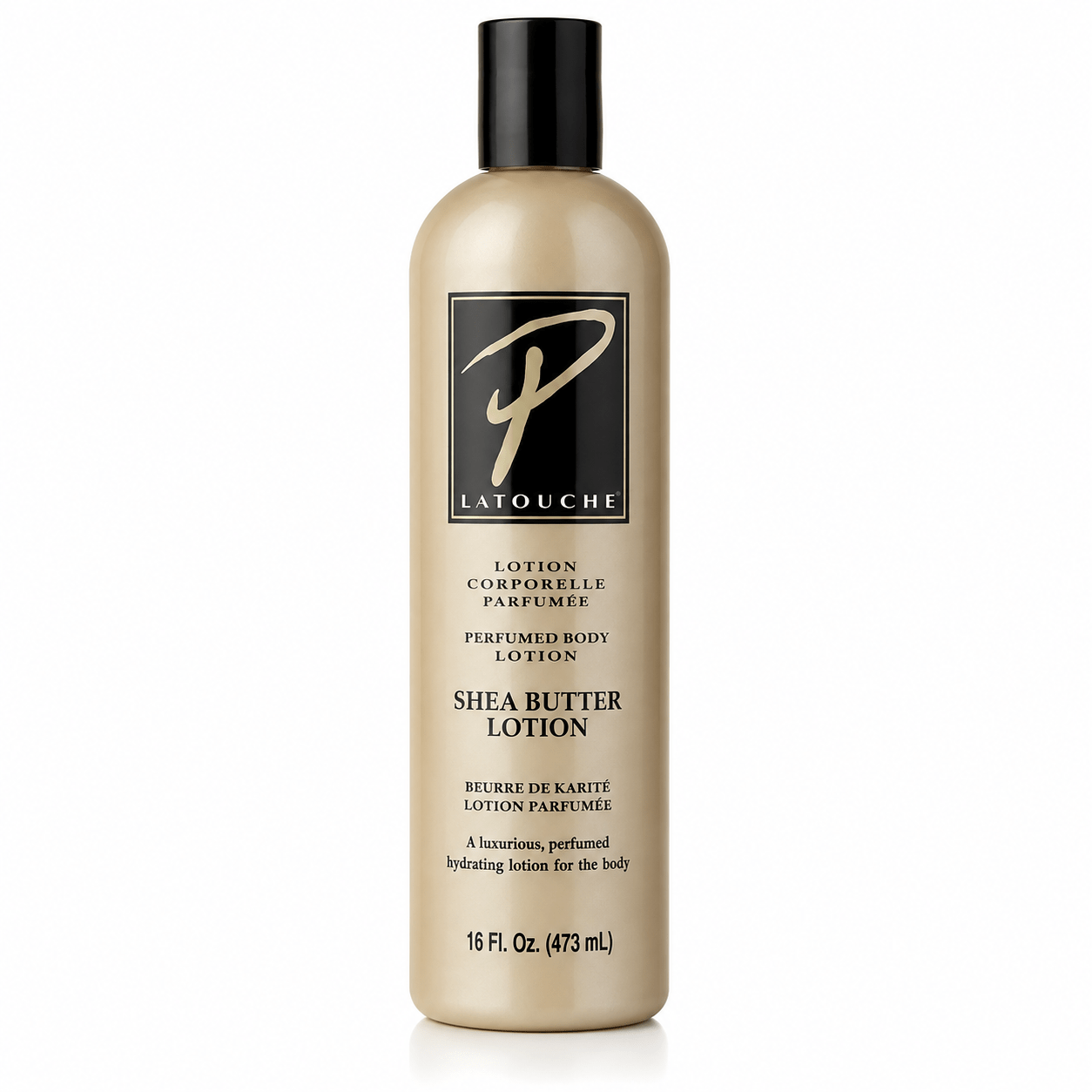 P. Latouche Lotion corporelle parfumée au beurre de karité 473 ml.