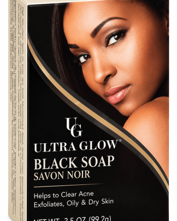 Ultra glow - Savon noir africain 3.5 oz soin corporel