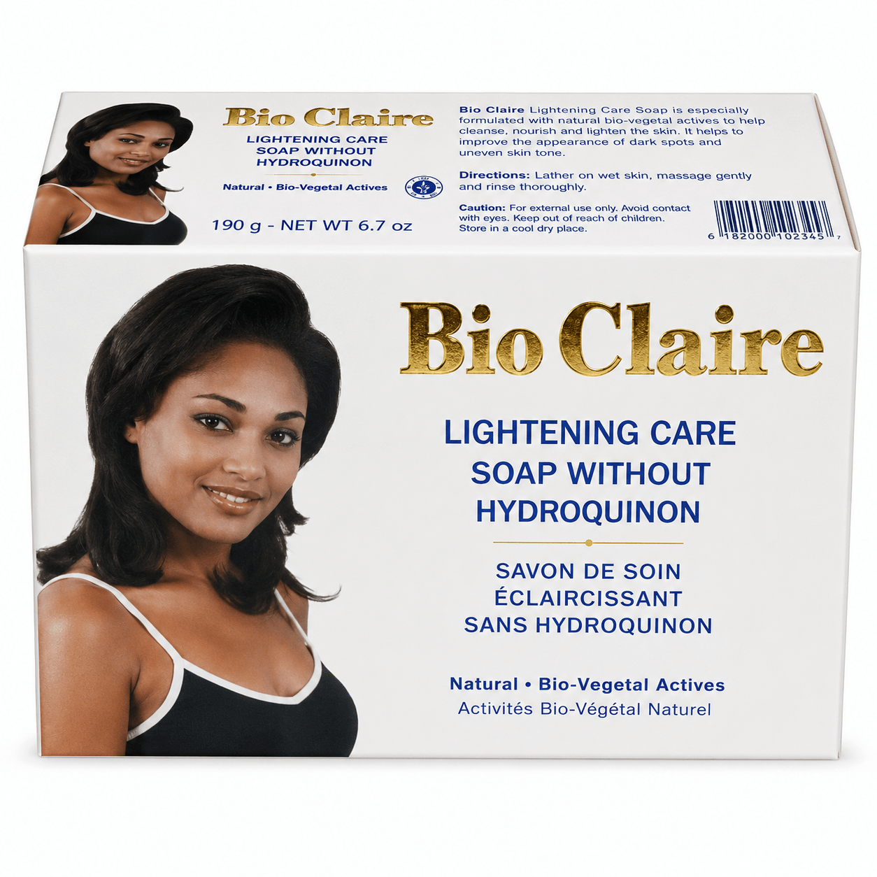 Bio Claire savon de soin corporel 190 g savon de beauté pour le corps