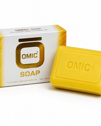 Omic Savon corporel 80 g pour le nettoyage quotidien du corps.