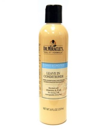 CLEANSE & CONDITION LEAVE IN CONDITIONER 8 OZ