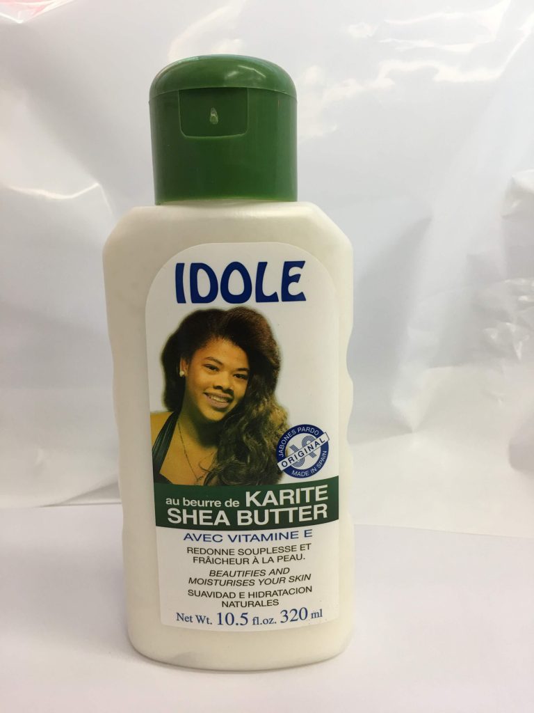 IDOLE LOTION AU BEURRE DE KARITE (SHEA BUTTER LOTION) AVEC VITAMINE E