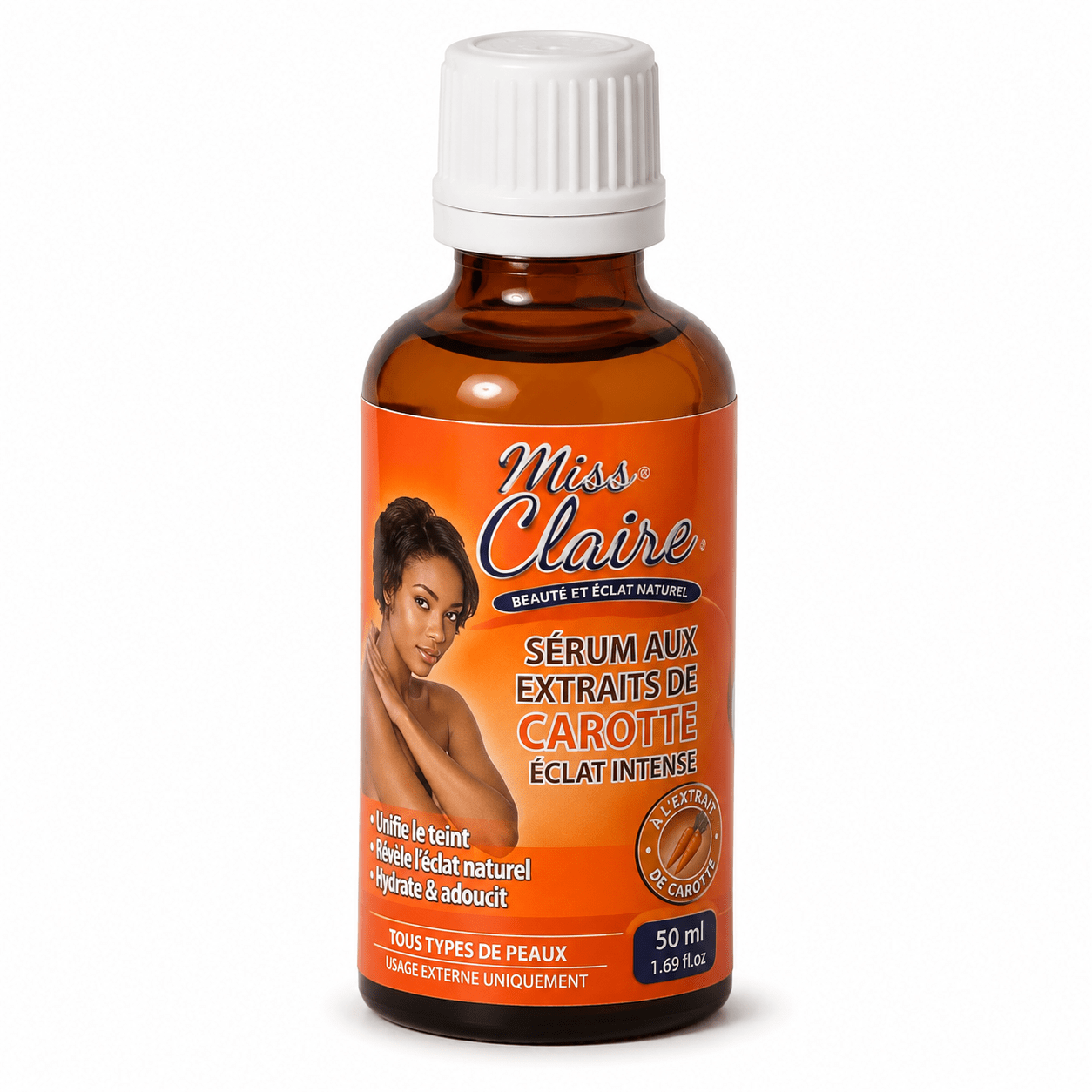 Miss Claire sérum aux extraits de carotte 50 ml sérum de beauté éclat