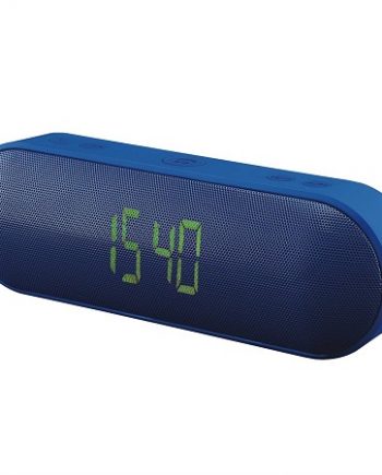 ESCAPE - WIRELESS STEREO SPEAKER WITH FM CLOCK RADIO AND MICROPHONE, SPBT005