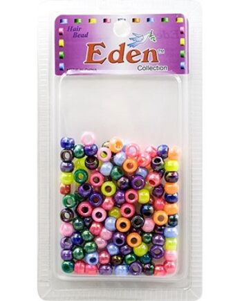 Eden – small blister round hair bead AB assorted, BR2-AAB
