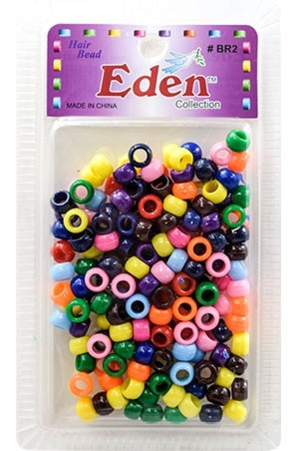 Eden – small blister round hair bead assorted, BR2-AST