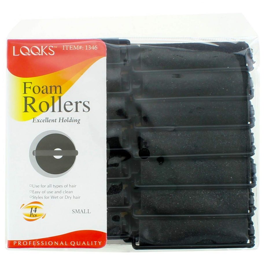 LQQKS - PAQ. OF 14 FOAM ROLLERS EXCELLENT HOLDING SMALL, PROFESSIONAL QUALITY, ITEM NO. 1346