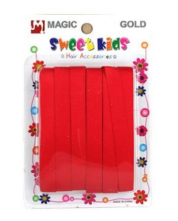 MAGIC GOLD - RIBBON RED, SWEET KIDS HAIR ACCESSORIES, ITEM NO. 5059RD
