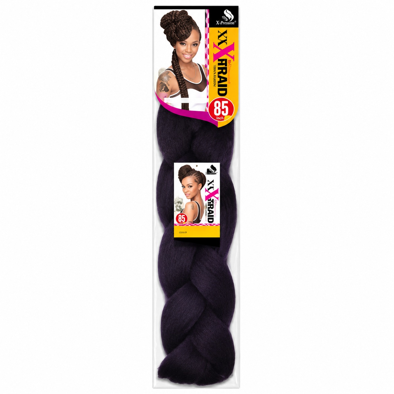 X-Pression-xxX-Braid-85-po-Cheveux-Synthetiques-pour-Tresses