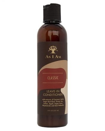AS I AM - CLASSIC LEAVE-IN CONDITIONER, KEEPS TANGLES AWAY AND PROVIDES A GREAT FOUNDATION FOR NATURAL STYLING, 237 ML / 8 FL.OZ