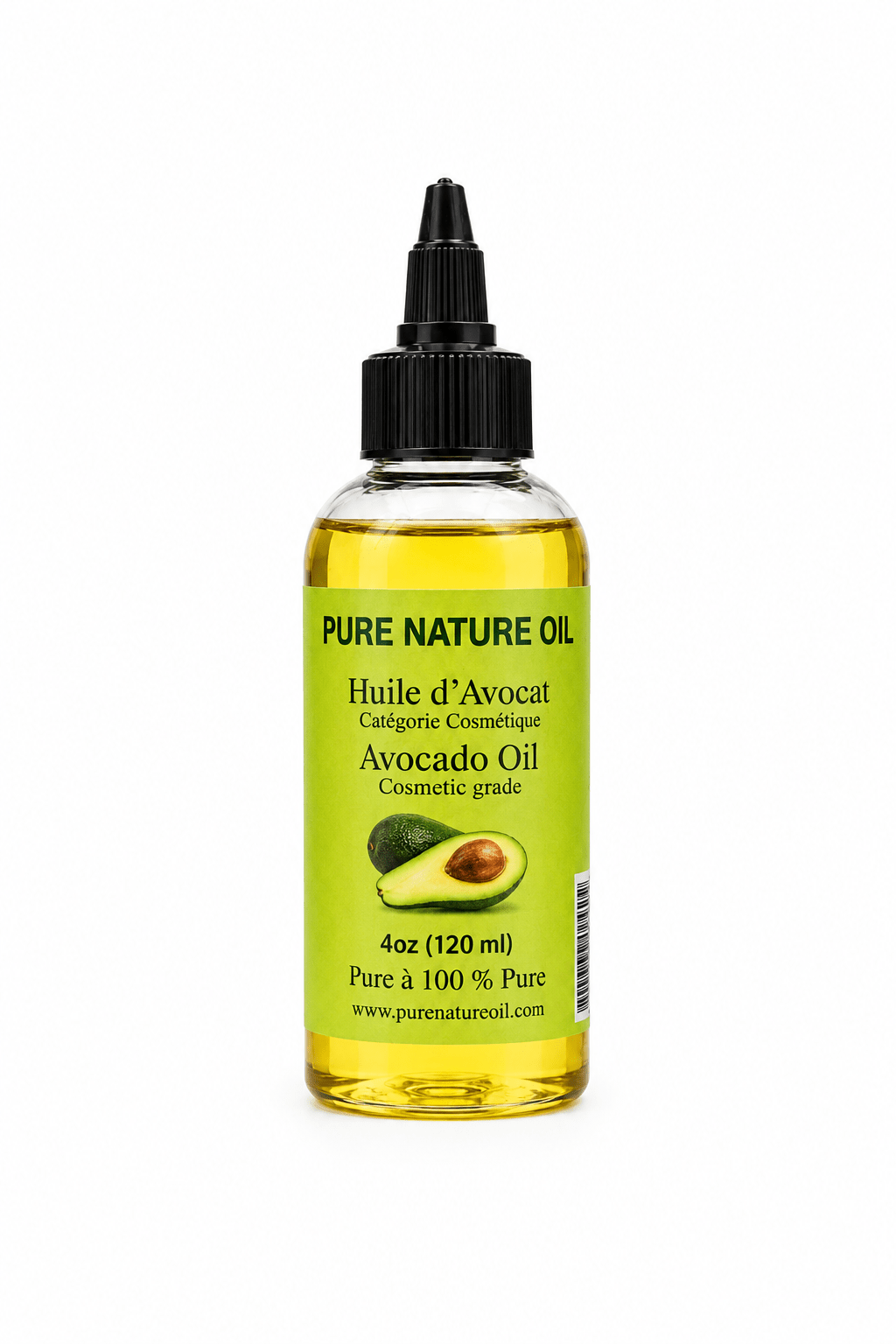 Pure Nature Oil Avocado Oil, Cosmetic Grade, 4 oz