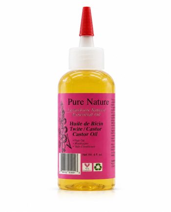 Huile de ricin dorée pure 4 oz