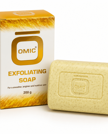 Omic Savon gommant exfoliant 200 g pour le corps.