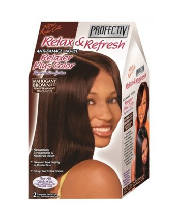 Relaxer plus color Mahogany Brown