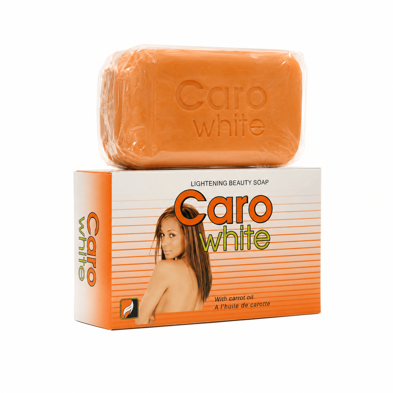 Caro White - Carrot Oil Soap, 180 g, brightens the skin