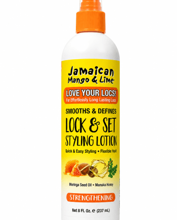 Jamaican Mango & Lime Lock & Set Styling Lotion Moringa Seed Oil & Manuka Honey 8 fl. oz.
