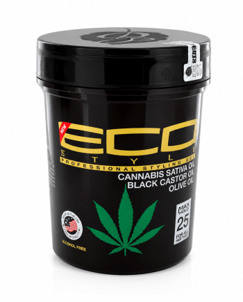 Eco - Gel capillaire black castor huile olive 946 ml