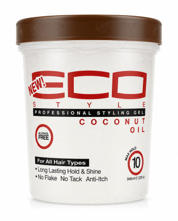Eco - coconut oil professional styling gel, 946 ml