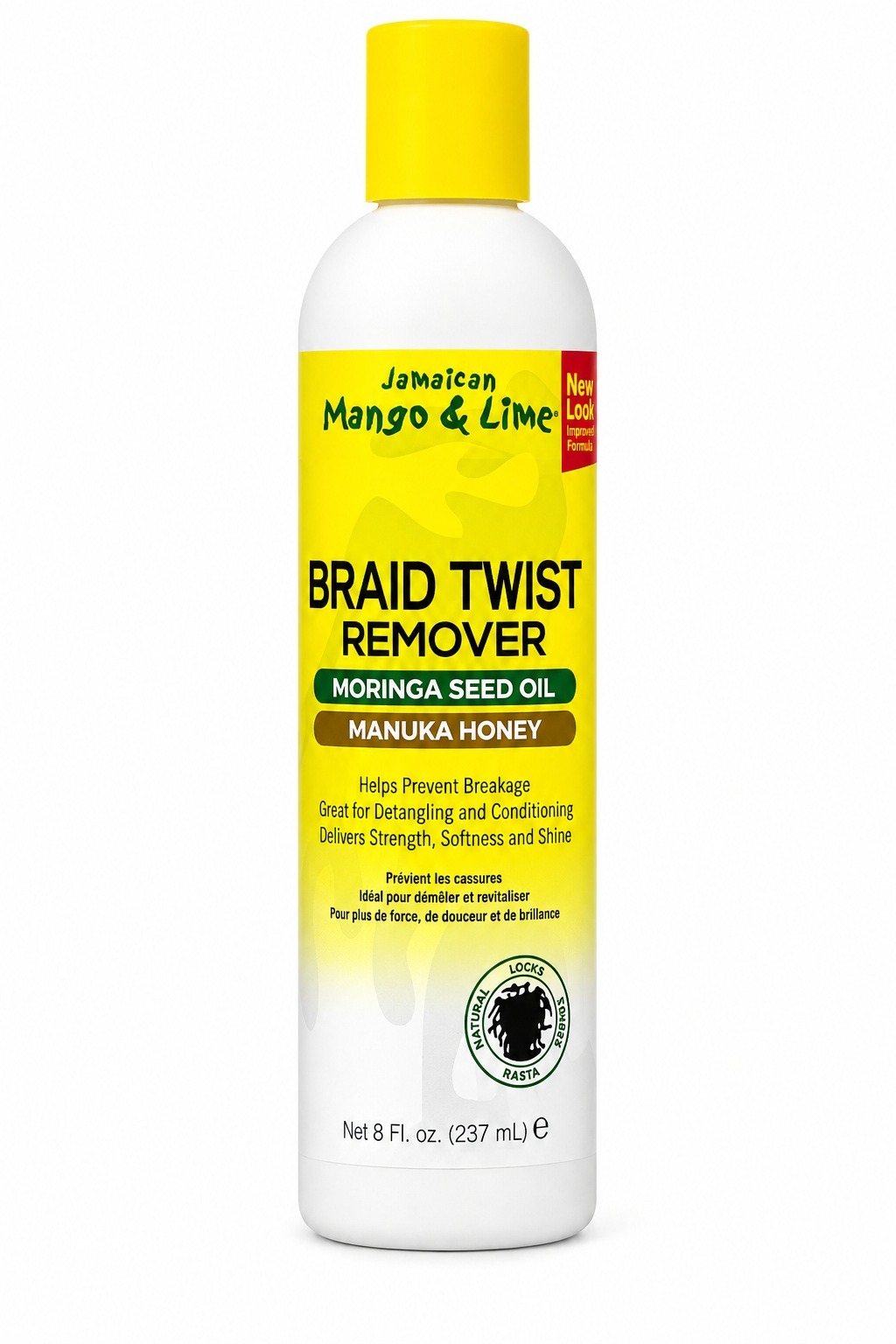 Jamaican Mango & Lime Braid Twist Remover with Moringa Seed Oil & Manuka Honey, 8 fl. oz.