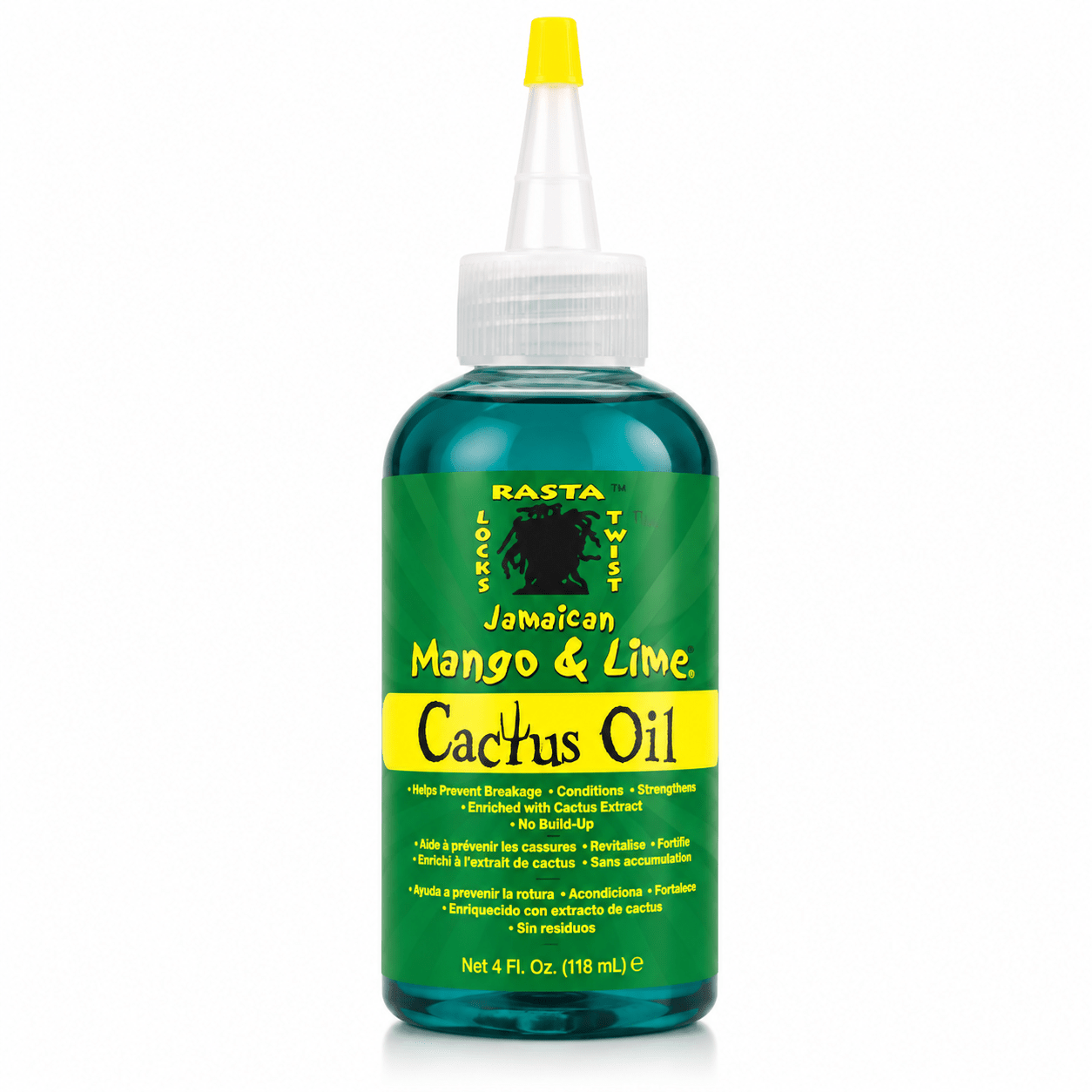 Jamaican Mango & Lime Rasta Cactus Oil Hair Oil, 4 oz