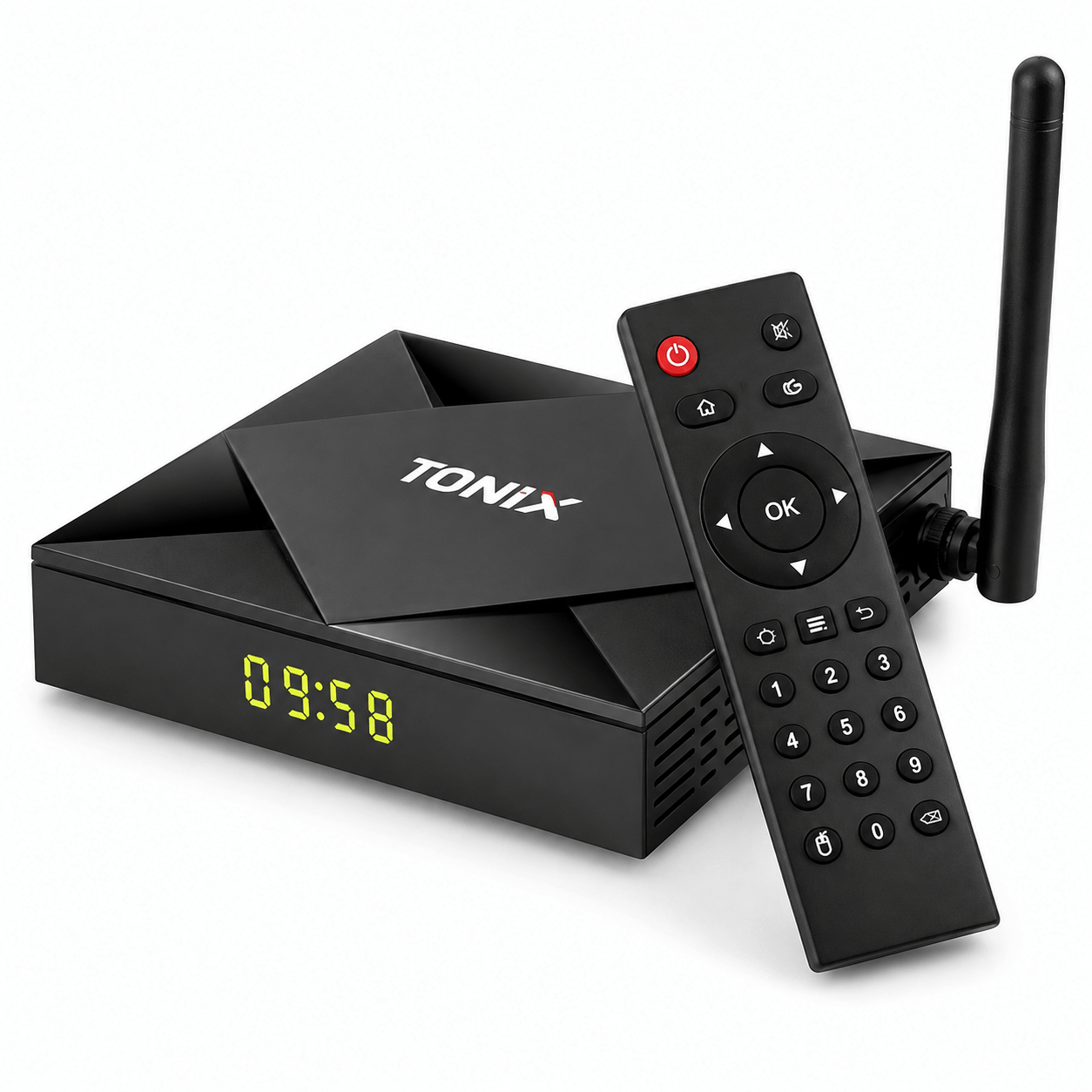 TV Box Android 10.0 Quad-core 64 Bits avec 4 Go de RAM 32 Go