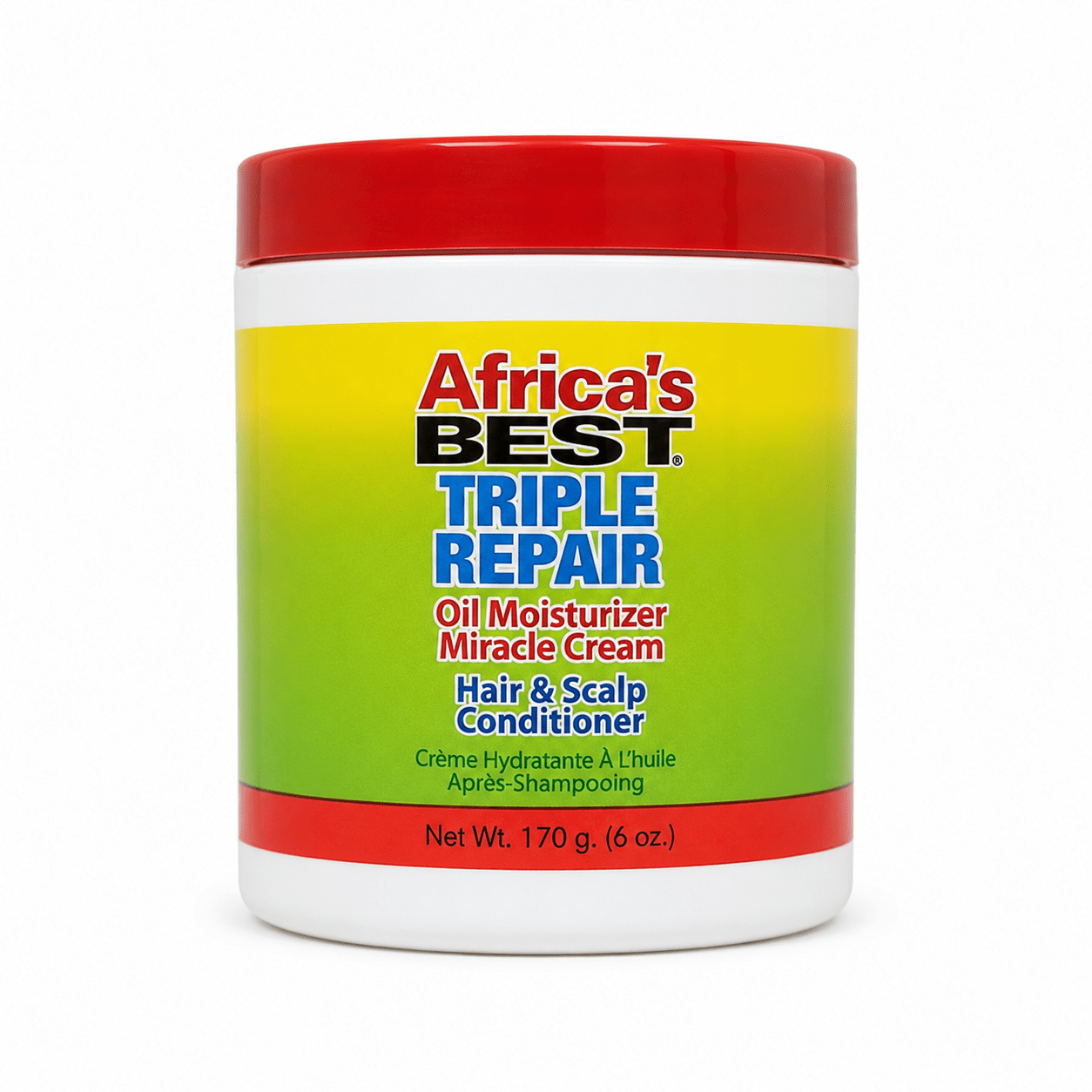 Africa’s Best crème hydratante capillaire 170 g soin cheveux secs et cuir chevelu
