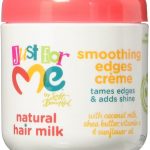 Lait Capillaires Just For Me Crème Lissante 170g - Pour Cheveux Bouclés, Sans Alcool