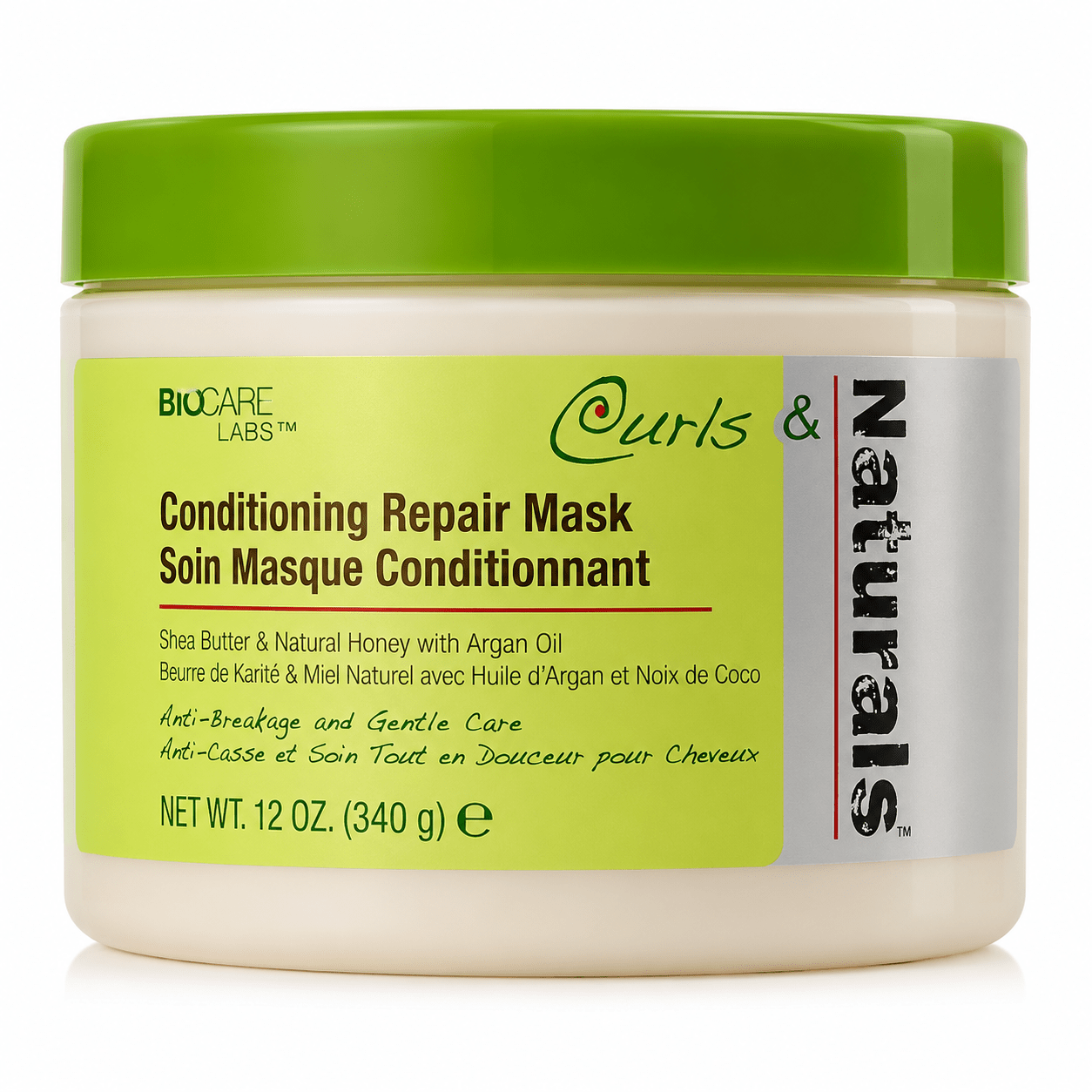 Biocare Repairing Mask 12 oz Nourishing Hair Mask for Textured Hair