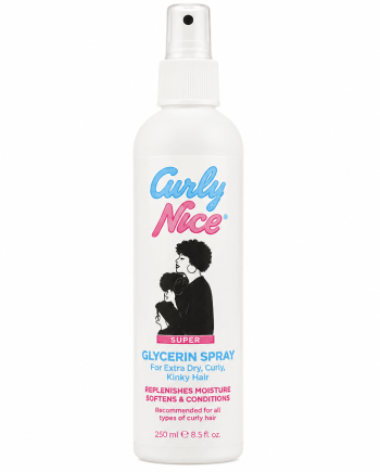 Curly Nice Super Glycerin Moisturizing Spray for Textured Hair, 250 ml.