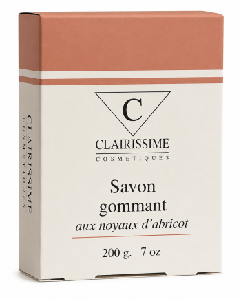 Clairissime - Apricot kernel exfoliating soap 200 g