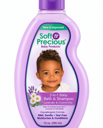 Soft & Precious 2-in-1 Baby Bath & Shampoo Lavender & Chamomile 10 oz.