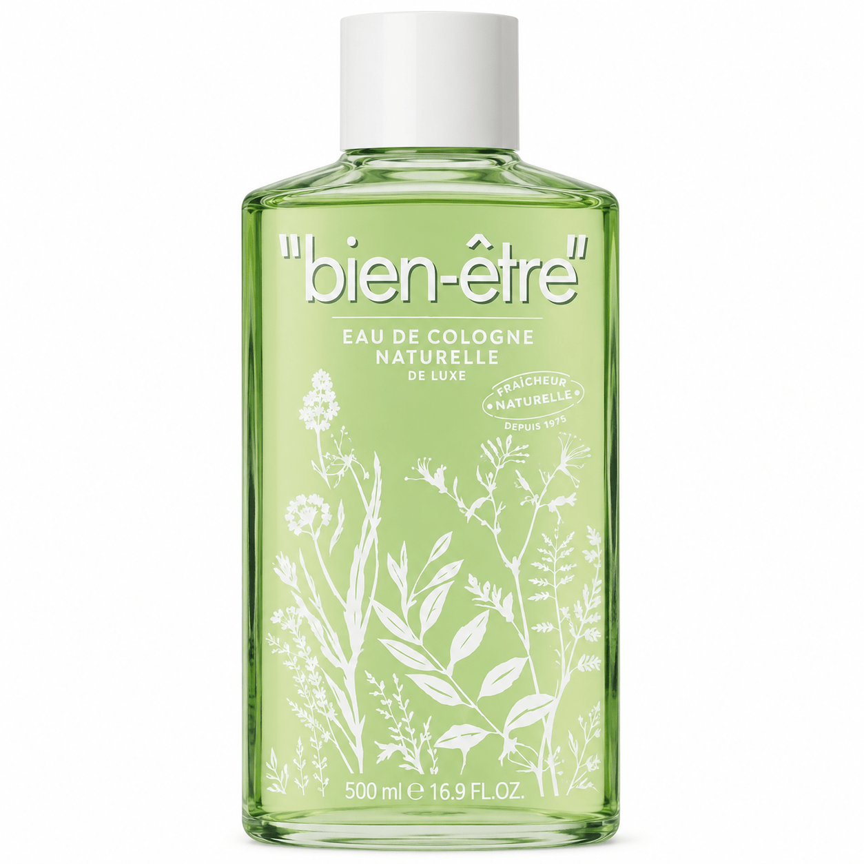 Bien-être eau de cologne Senteur Naturelle 500 ml eau parfumée fraîche naturelle