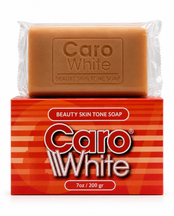 Caro White Carrot Oil Beauty Soap, 200 g, with orange and white packaging.