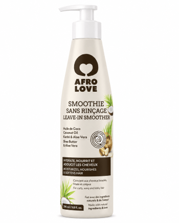 Afro Love smoothie sans rinçage huile de coco 290 ml soin capillaire sans rinçage