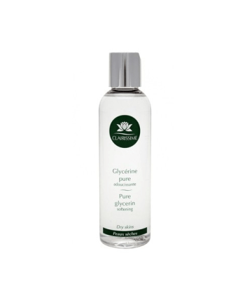 Clairissime Pure Softening Glycerin, 200 ml, for dry areas.