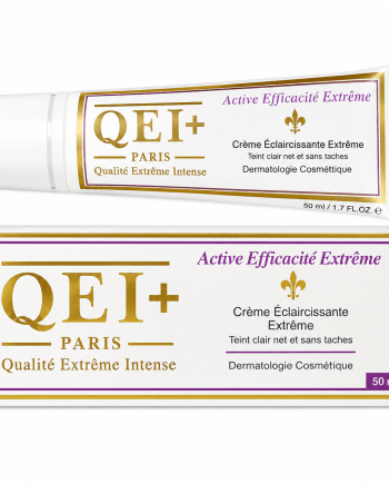 QEI Active Efficacité Extrême Crème 50 ml pour routine éclat et soin des zones ternes.