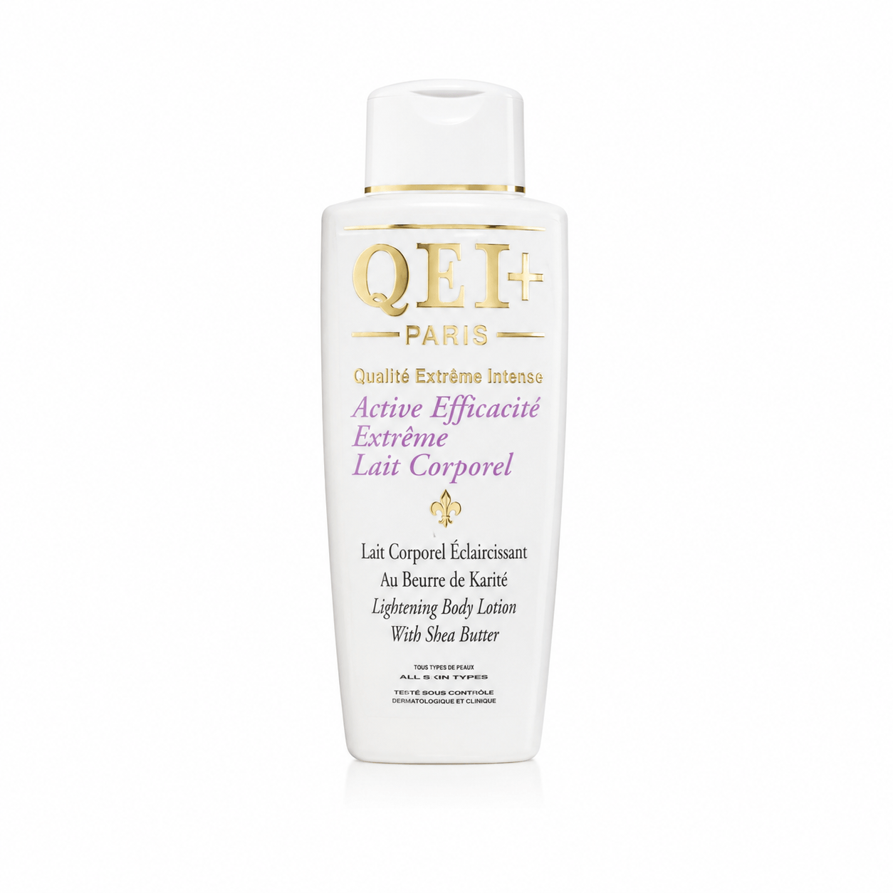QEI - active efficacité extrême lait corporel au beurre karité 500 ml